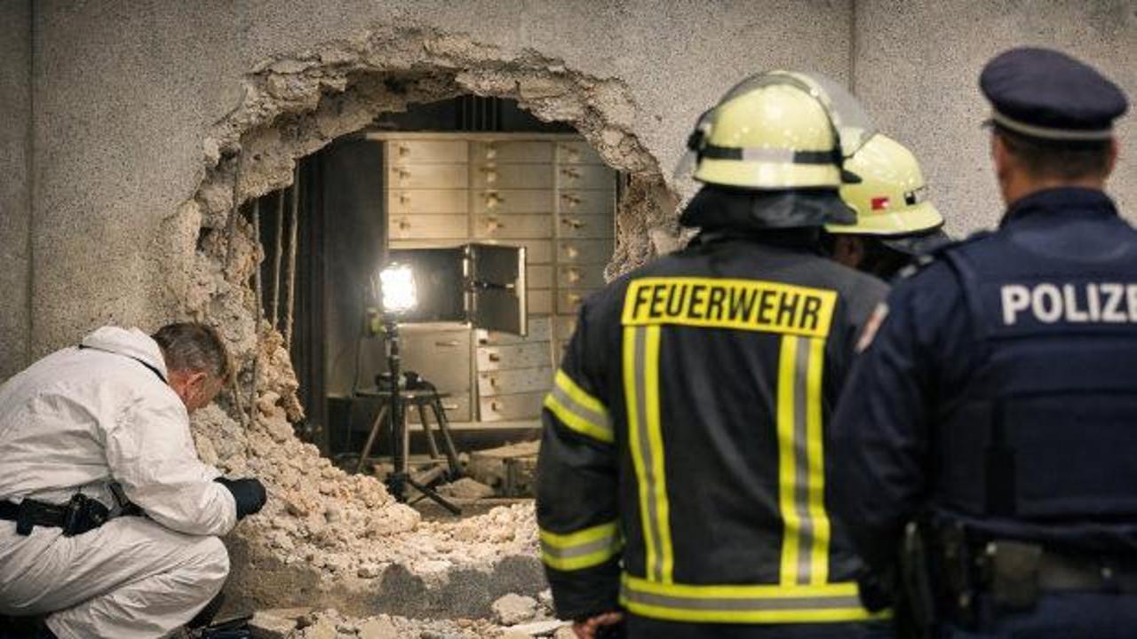 Sinemaları aratmayan 30 milyon euro’luk banka soygunu