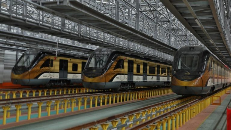 Yerli ve ulusal tren setinin 6’ncısı Gaziantep’e geldi