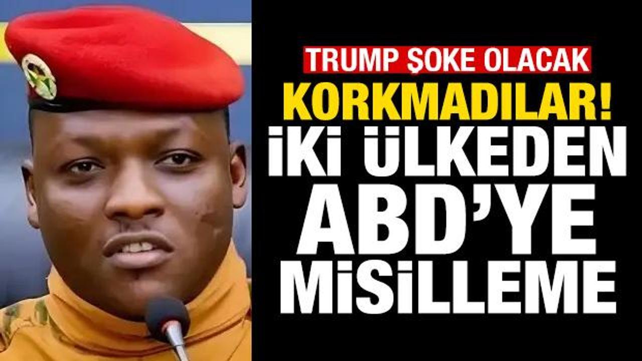 Burkina Faso ve Mali’den ABD’ye misilleme! Vize yasağı