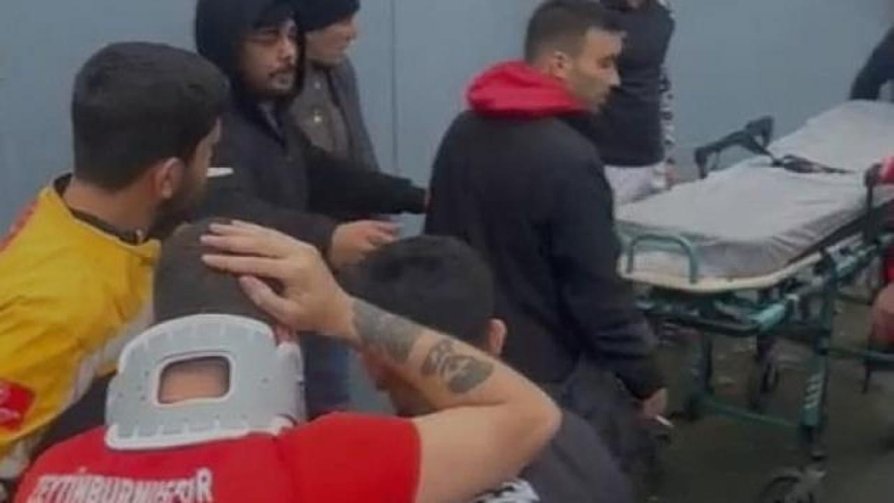 Futbol terörü İstanbul’da kendisini gösterdi! Futbolcular hastanelik oldu