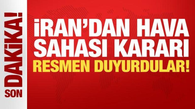 İran’dan yeni Tahran hava alanı kararı! Resmen duyurdular