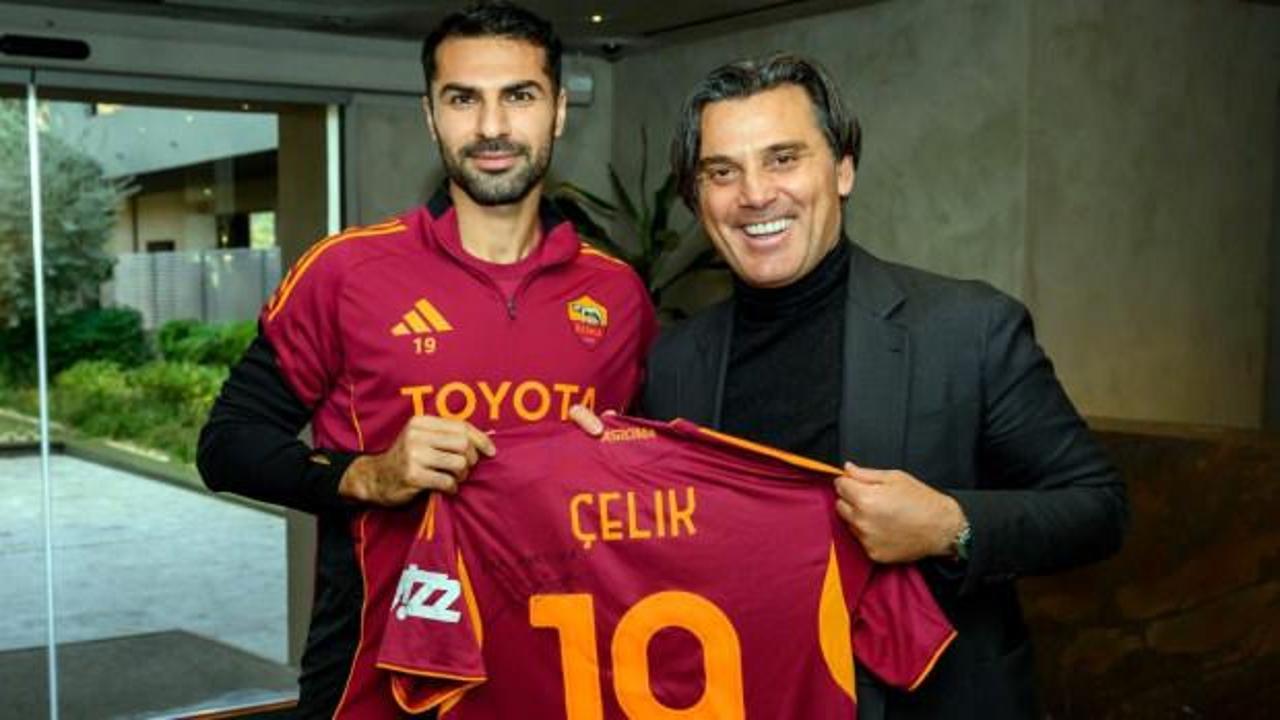 Roma’yı ziyaret eden Montella, Zeki Çelik’le görüştü