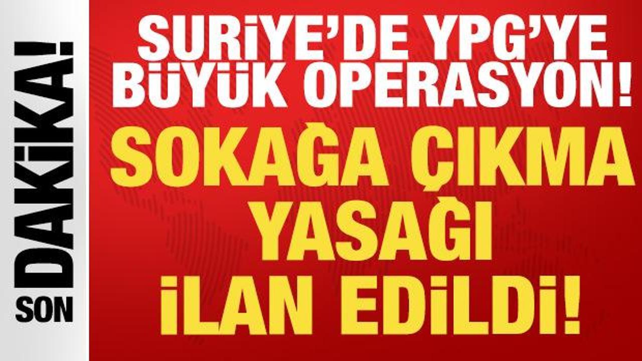 Son dakika: Suriye’de YPG’den alçak atak: Sokağa çıkma yasağı ilan edildi!