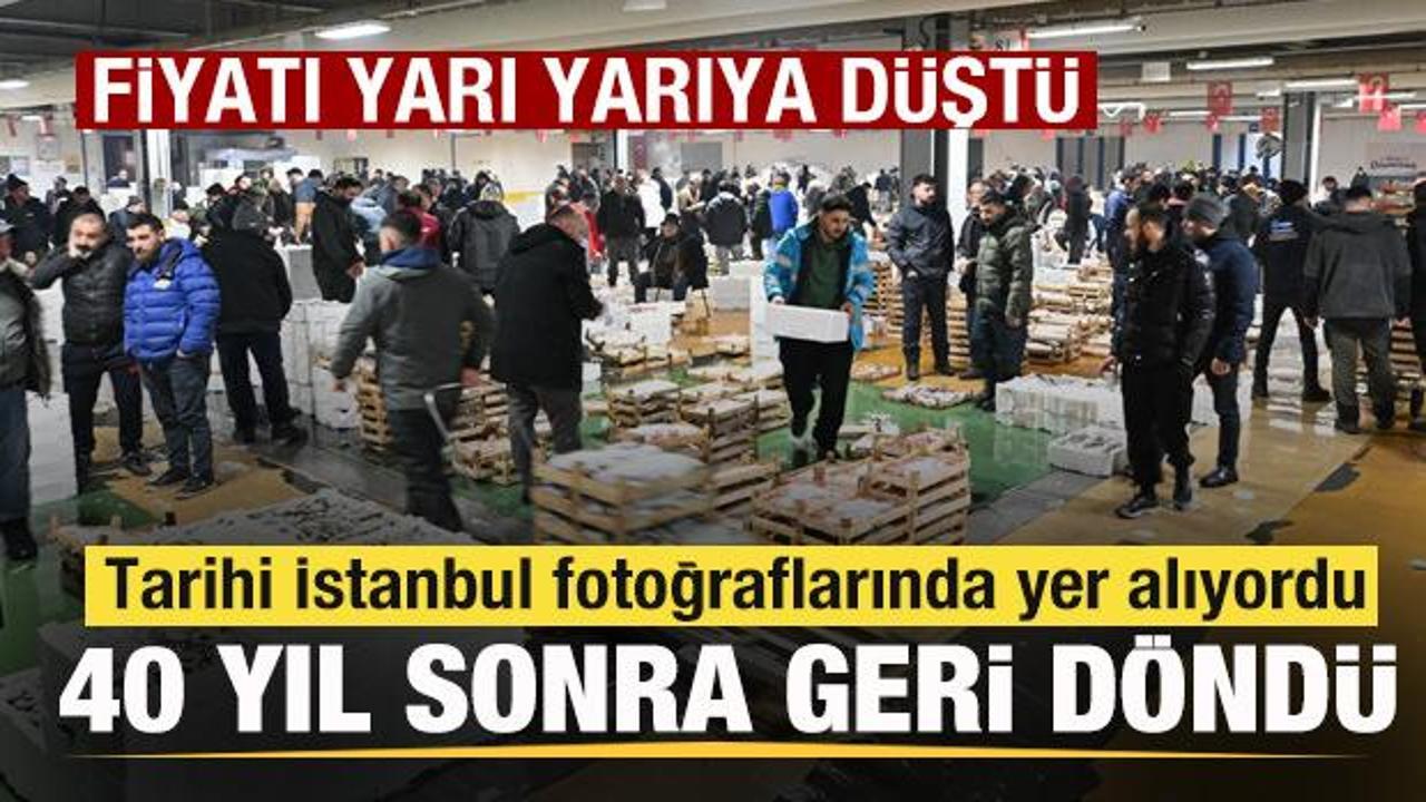Tarihi fotoğraflarda yer alıyordu! 40 yıl sonra İstanbul’a geri döndü! Fiyatı düştü