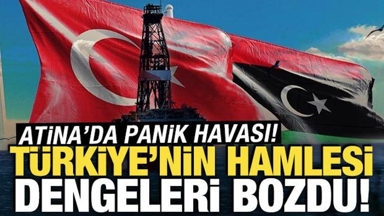 Atina’da panik havası! Türkiye’nin Libya atağı istikrarları bozdu!