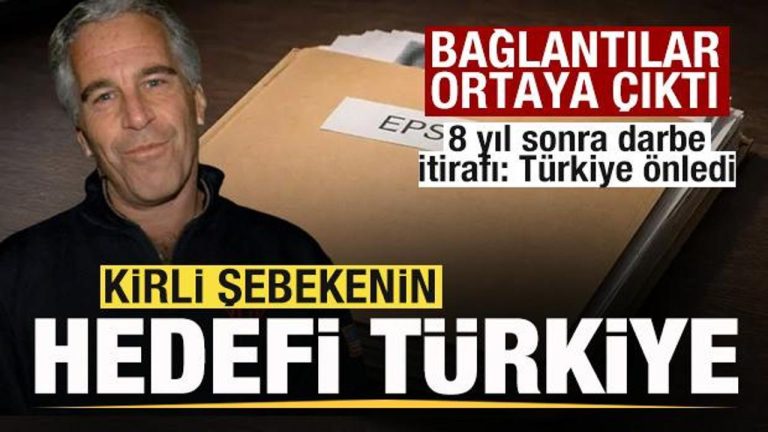 Epstein belgeleri! Amaçta Türkiye var! İlişkiler ortaya çıktı! 8 yıl sonra itiraf!