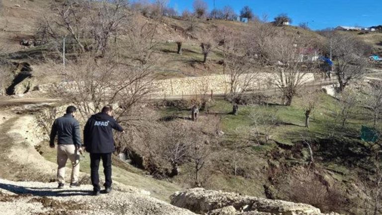 Heyelan paniği! 19 konuttan 7’si boşaltıldı