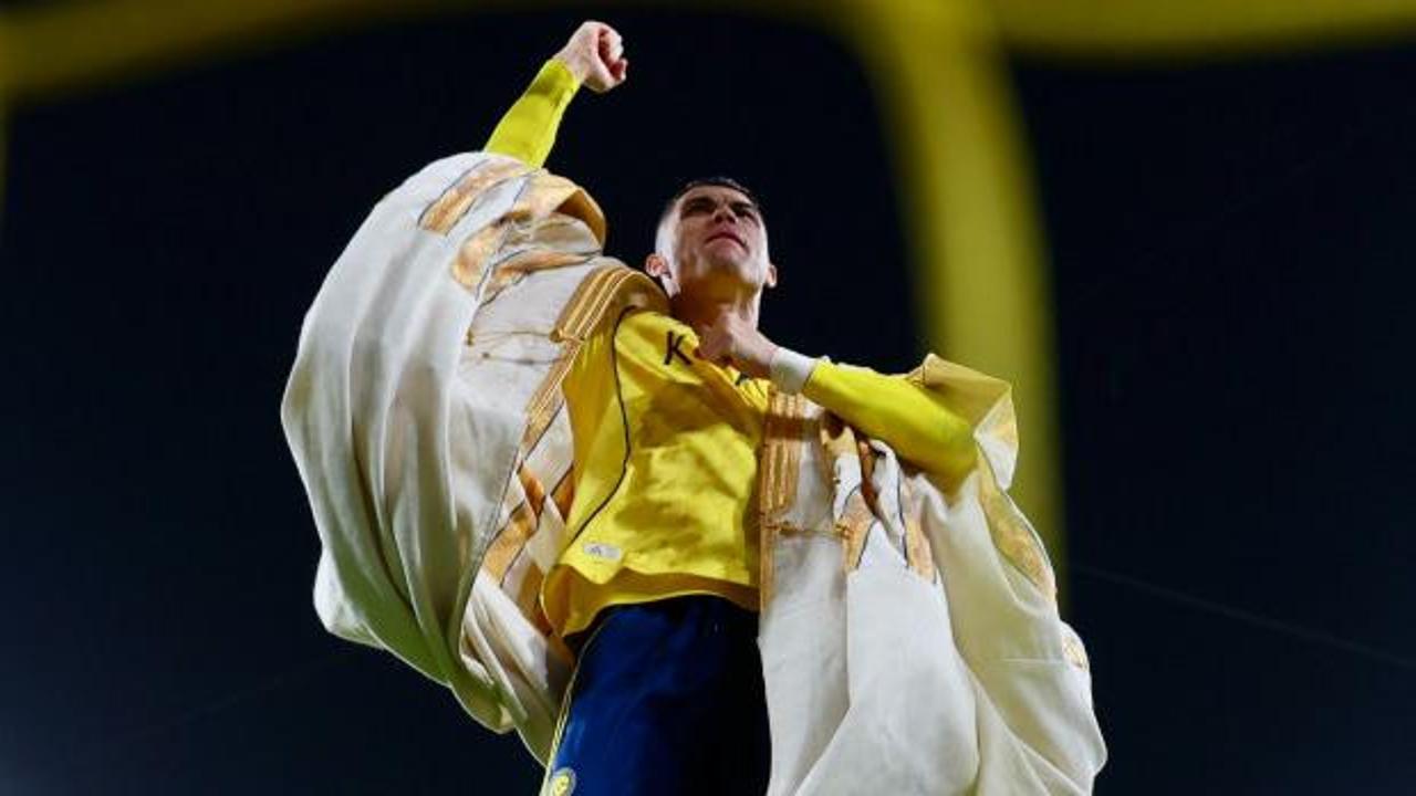 Ronaldo Orta Doğu’da kendini buldu: ‘Ben Suudi Arabistanlıyım’