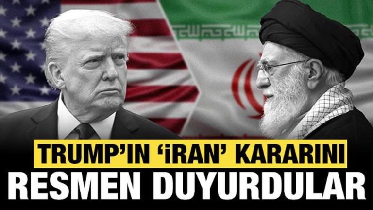 Trump’ın İran kararını resmen duyurdular: İsrail vurursa…