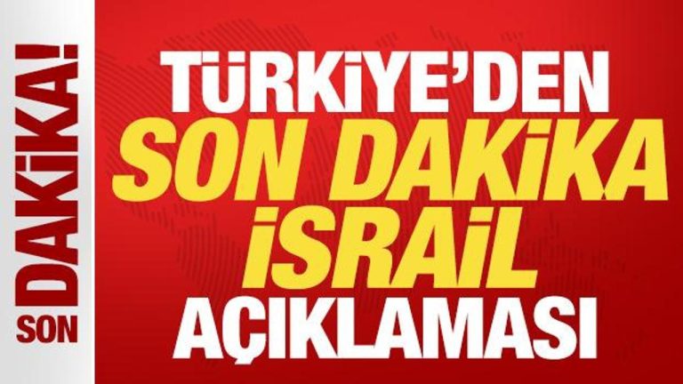 Türkiye’den son dakika İsrail açıklaması! Tüm dünyaya davet