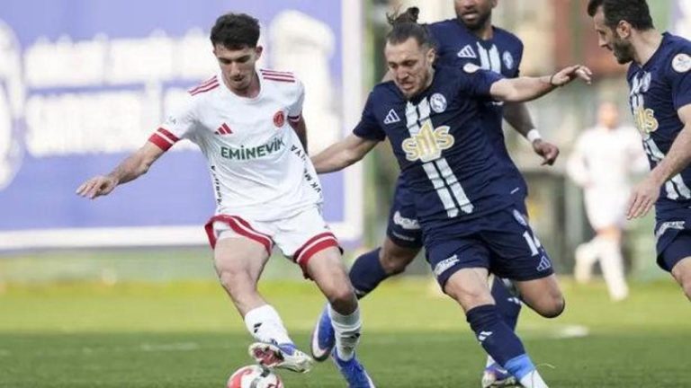1. Lig maçında galibiyete birinci yarıda uzandılar