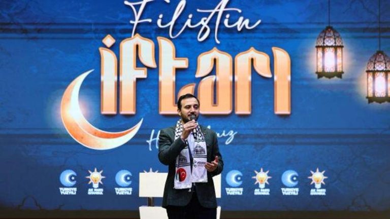 AK Parti İstanbul’da Filistin iftarı: Filistin’den Türkiye’ye teşekkür