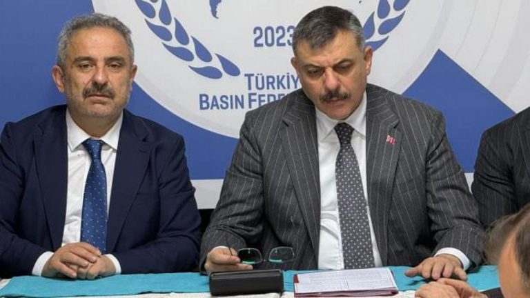 Bakan Çiftçi’den Türkiye Basın Federasyonu’na ziyaret