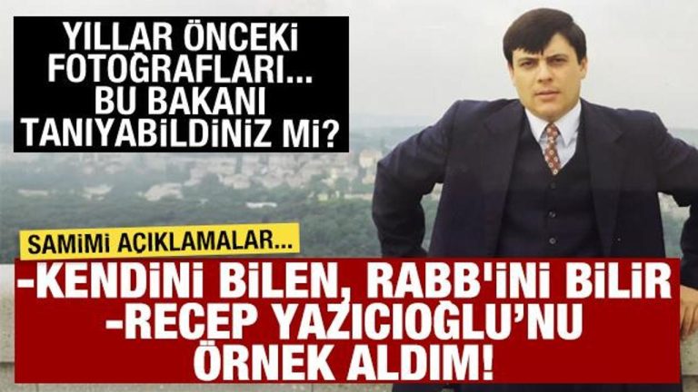 Bakan Çitçi’den samimi açıklamalar: Yazıcıoğlu’nı örnek aldım…