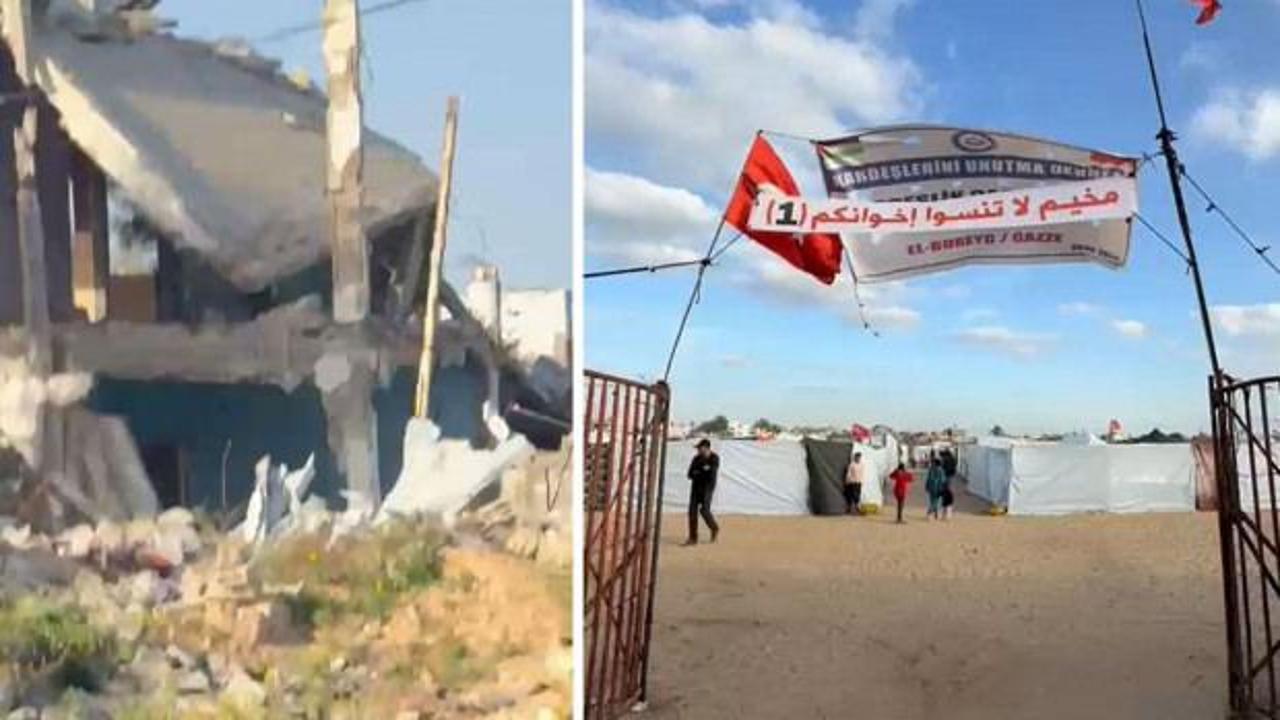 Gazze’de kardeşlik çadır kampına atak: Yaralananlar var