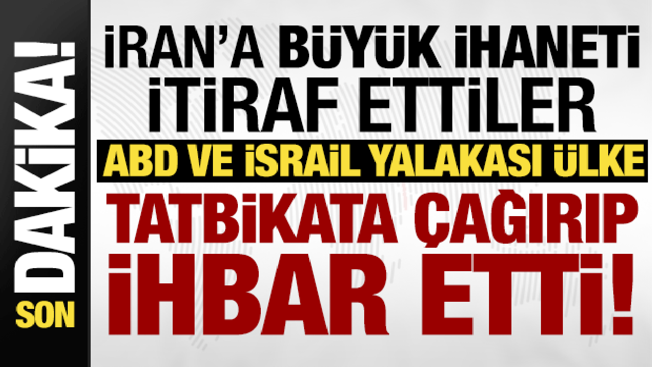İran’a büyük ihanet! Ne ABD ne de İsrail, tatbikata çağırıp gemiyi ihbar ettiler…