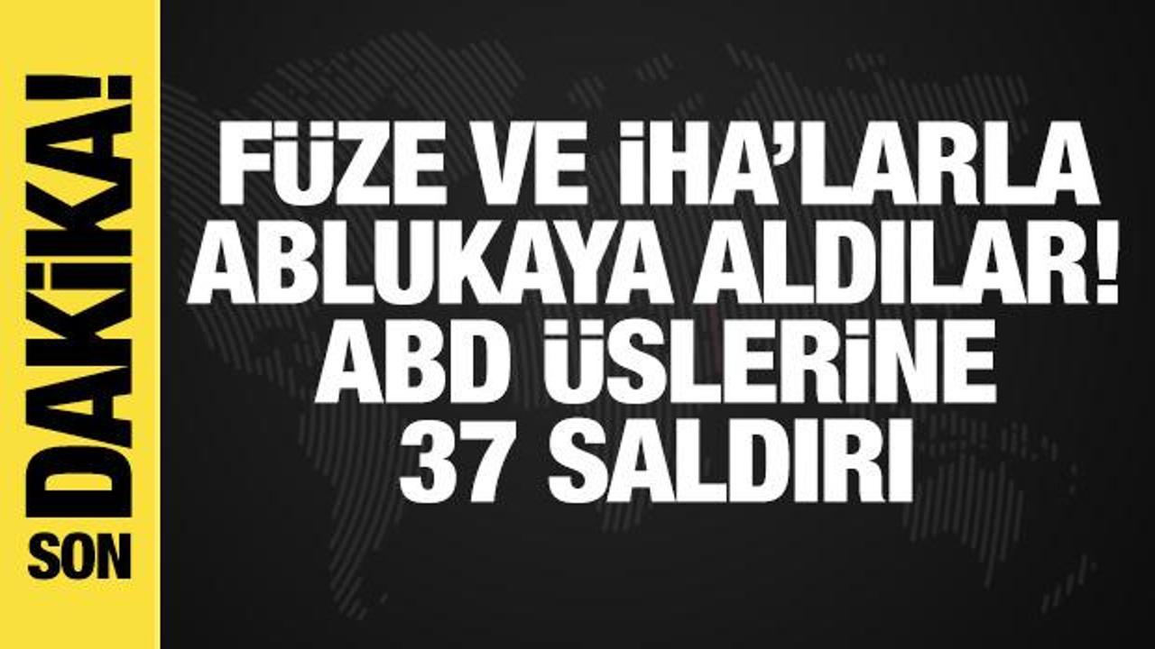 İslami Direniş’ten ABD üslerine İHA ve füzelerle akın