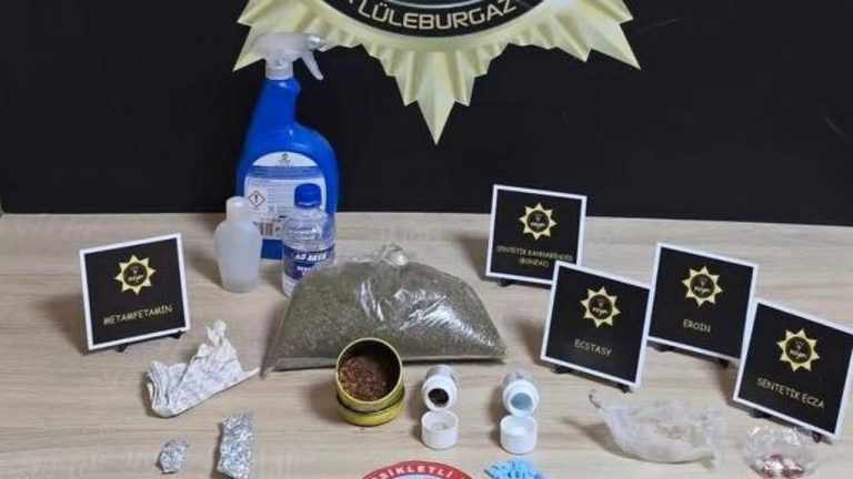 Lüleburgaz’da uyuşturucuya geçit yok: 1 kişi tutuklandı!
