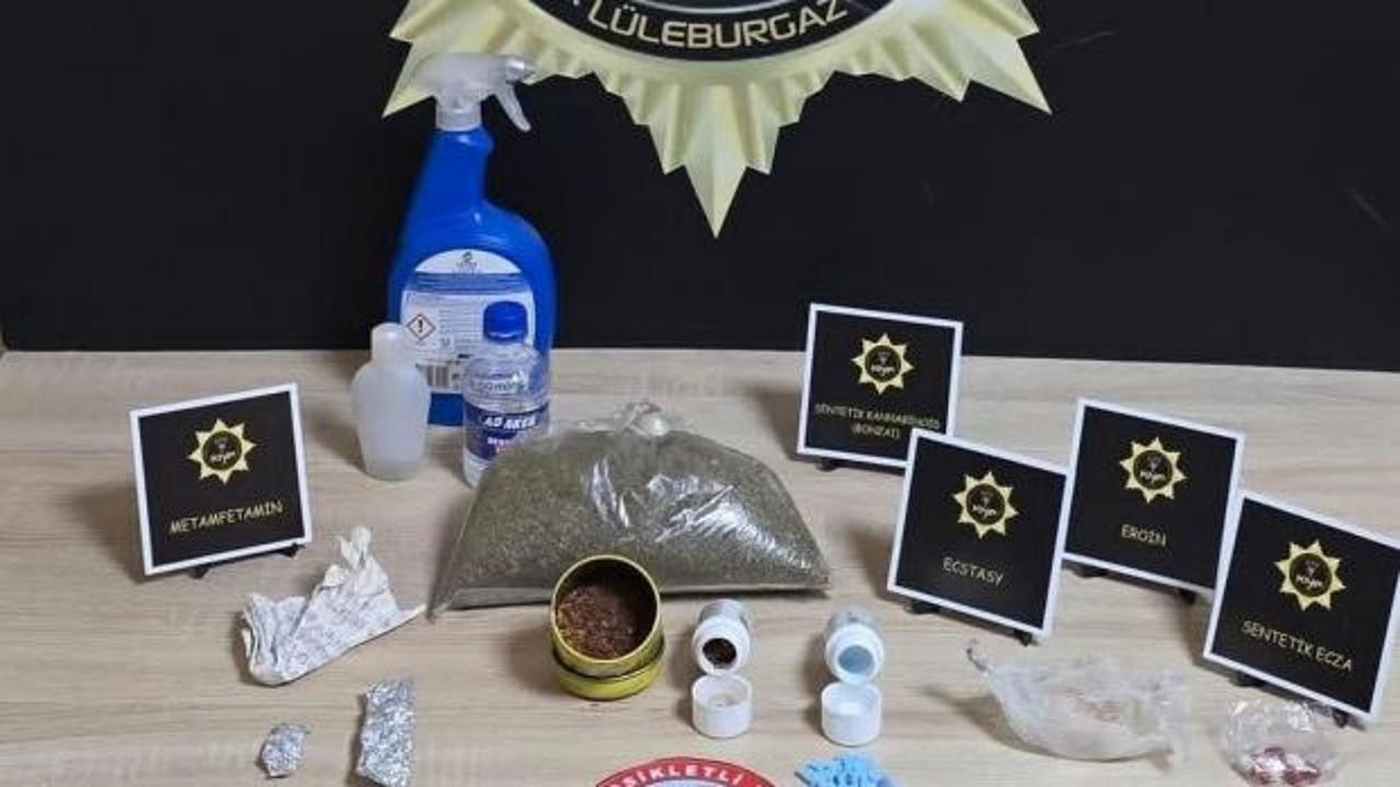 Lüleburgaz’da uyuşturucuya geçit yok: 1 kişi tutuklandı!