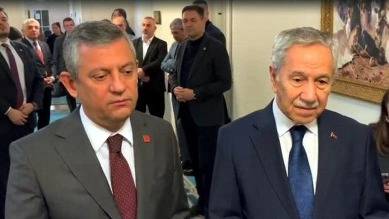 Özgür Özel’den Bülent Arınç’a ziyaret