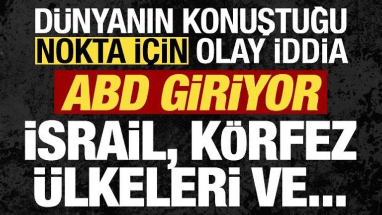 Son dakika: Hürmüz için olay sav, ABD hazırlanıyor! İsrail, Körfez ülkeleri ve…