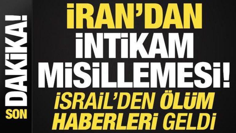 Son dakika: İran’dan intikam misillemesi! İsrail’den mevt haberleri geldi…