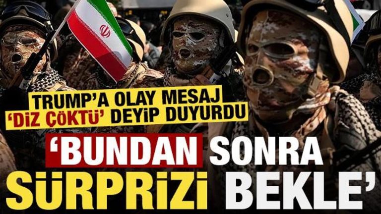 Son dakika: Trump’a olay bildiri: Bundan sonra sürprizleri bekle!