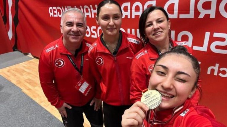 Ulusal atletten Polonya’da altın madalya