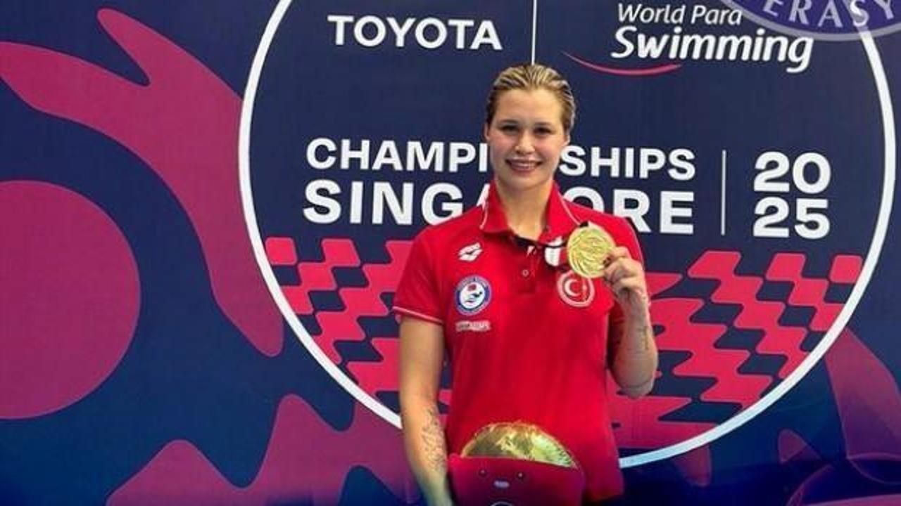 5 altın madalya ile Türk spor tarihine geçen Defne Kurt, yılın sportmeni seçildi