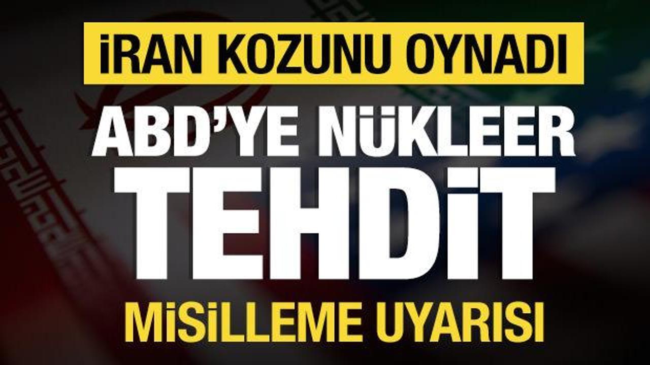İran kozunu oynadı: ABD’ye nükleer tehdit! İhtilal Muhafızlarından misilleme uyarısı
